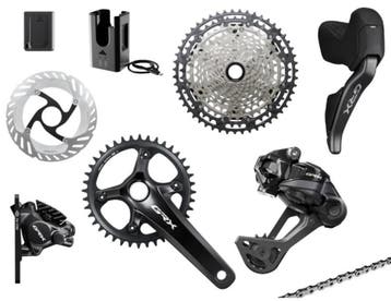Shimano GRX 827 1x12 speed Groepset Draadloos, Verzenden, Nieuw, Shimano GRX 