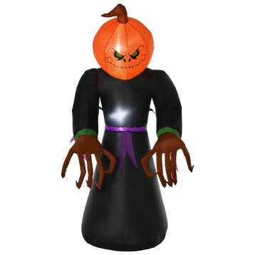 Halloween Pumpkin Ghost Lichtgevende Tuindecoratie Met 2 LED, Verzenden, Nieuw