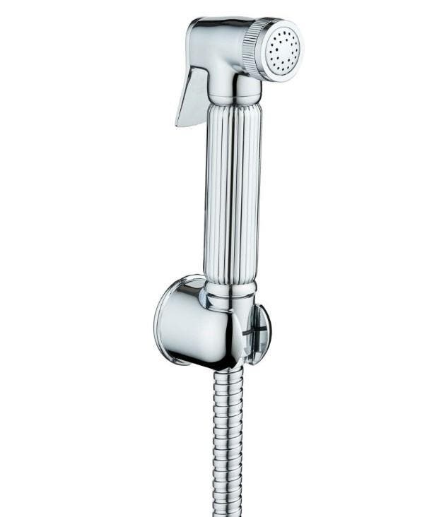 Bidetsproeier / Handdouche met Ribbeldesign – Compleet met, Doe-het-zelf en Verbouw, Sanitair, Bad, Nieuw, Ophalen of Verzenden