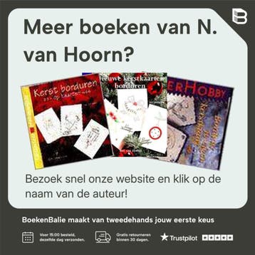 Bloemenkaarten borduren in 3D / SuperHobby - N. van Hoorn, Verzenden, Zo goed als nieuw, N. van Hoorn