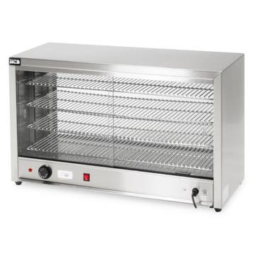 HCB Warmhoudvitrine - 86,5 cm - 230V - RVS, Verzenden, Nieuw in verpakking