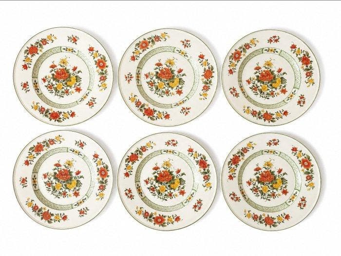 Villeroy & Boch - 6 Grandes Assiettes Luxe - Tafelservies, Antiek en Kunst, Antiek | Meubels | Tafels