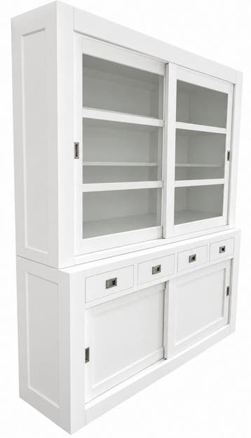 Buffetkast wit Hasselt 180cm, Ophalen of Verzenden, Nieuw