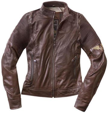 Black-Cafe London Amol Bruin Dames Leren Motorjas, Nieuw met kaartje, Verzenden, Jas | leer, Dames