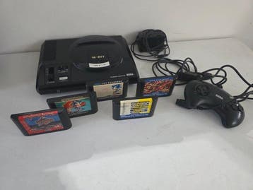 Sega - Mega Drive - Sega Mega Drive Impecável com 5 Jogos -, Nieuw