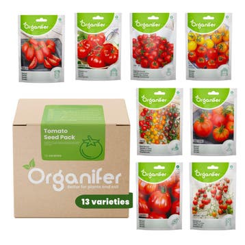 Tomatenzaden Pakket - 13 Soorten, Verzenden, Gehele jaar, Volle zon