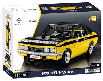 COBI  24339 Opel manta A 1970 (Voertuigen, Modelbouwsets), Kinderen en Baby's, Speelgoed | Bouwstenen, Verzenden, Nieuw