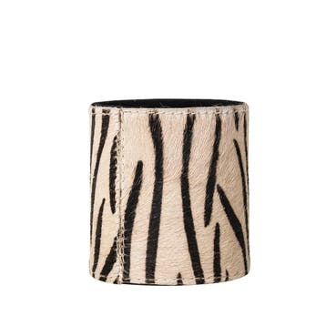 *pennenbak koehuid zebra 10cm*, Verzenden, Nieuw