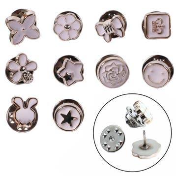 Fako Bijoux - Pin Broche Mini - Steek Pin Knopen Set - 10, Verzenden, Nieuw