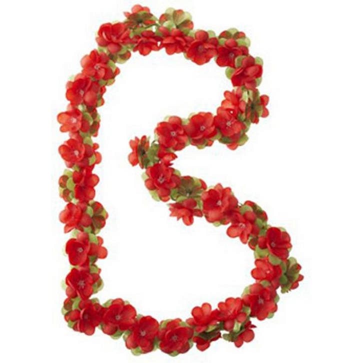 Basil Bloemenslinger Garland Rozen Rood, Fietsen en Brommers, Fietsaccessoires | Overige Fietsaccessoires, Nieuw, Verzenden