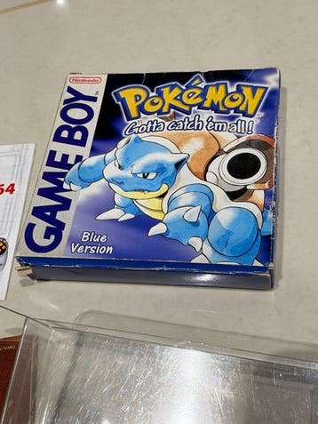 Nintendo - Gameboy - Pokémon Blue Version complete in box, Nieuw