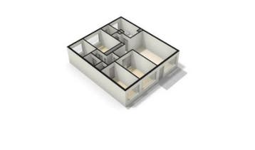 Te Huur 4 Kamer Appartement Chopinlaan In Delft, Huizen en Kamers, Direct bij eigenaar, Appartement, Delft, Zuid-Holland