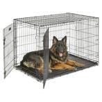 IvoQ Hondenbench L – 90×60×67 cm – Zwart, Dieren en Toebehoren, Verzenden, Nieuw