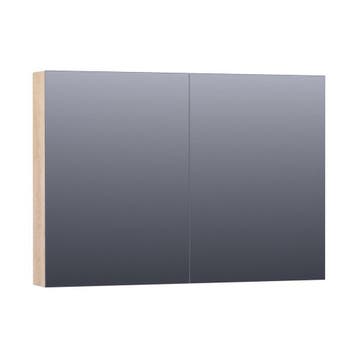 Brauer Impress Deluxe Spiegelkast - 100 cm - met interne en, Ophalen of Verzenden, Nieuw