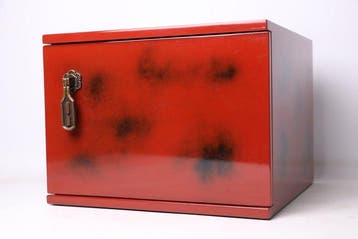 Kabinet - Hout - Japan - Negoro-nuri patina (Zonder