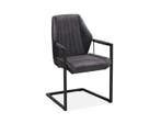 Eetkamerstoel Vera - eetkamerstoelen - Antraciet, Huis en Inrichting, Stoelen, Nieuw, Stof
