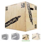 Tunturi Plyo Box Wood 40/50/60cm, Verzenden, Nieuw, Overige typen