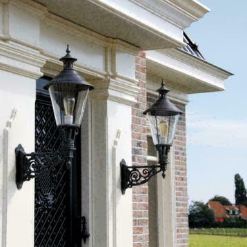Groot assortiment luxe buitenlampen brons, koper, Tuin en Terras, Overige materialen, Minder dan 50 watt, Overige typen, Nieuw