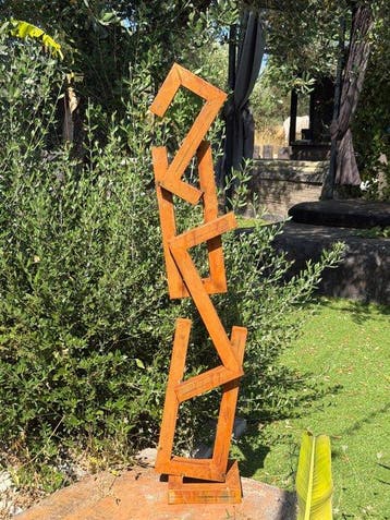 Ana Lucia B.M - Sculpture Corten - XL