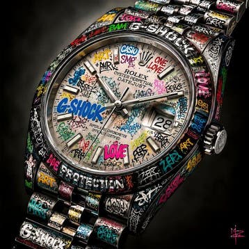 PLM-Art - Rolex Graffitis XL