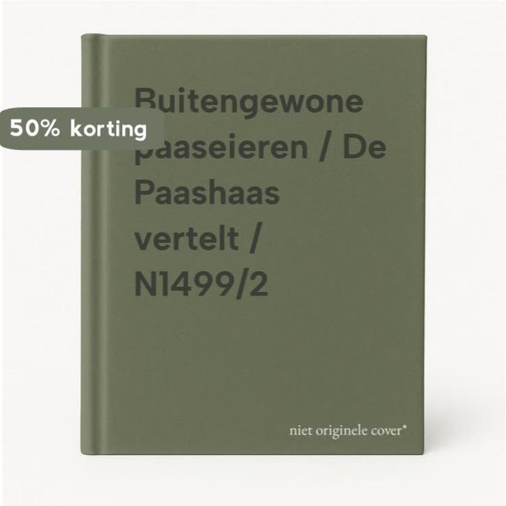 Buitengewone paaseieren / De Paashaas vertelt / N1499/2, Boeken, Kinderboeken | Kleuters, Gelezen, Verzenden