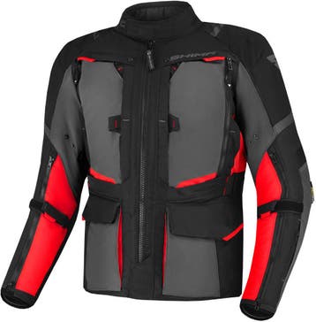 SHIMA Hero 2.0 Waterproof Zwart Rood Textiele Motorjas, Nieuw met kaartje, Jas | textiel, SHIMA, Heren