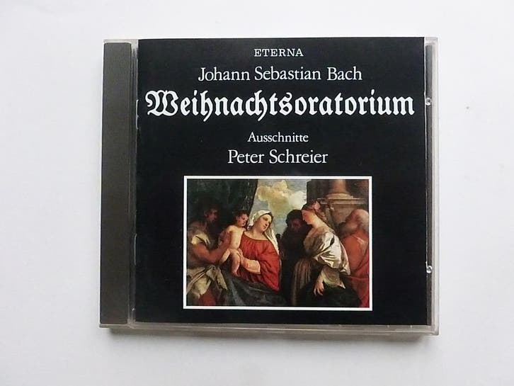 Bach - Weihnachtsoratorium / Peter Schreier, Cd's en Dvd's, Cd's | Klassiek, Zo goed als nieuw, Ophalen of Verzenden