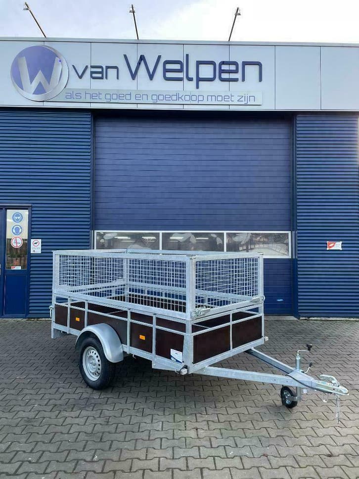 Nieuwe aanhanger met loofrekken, oerdegelijk en compleet, Auto diversen, Aanhangers en Bagagewagens, Nieuw, Ophalen