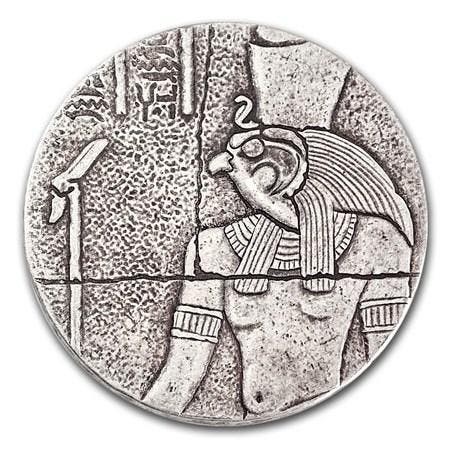 Chad 2 oz Horus 2016, Postzegels en Munten, Munten | Afrika, Losse munt, Zilver, Overige landen, Verzenden