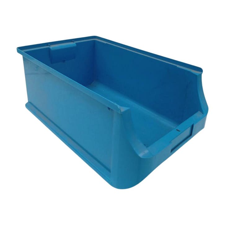 Magazijnbak, 500x200x310 mm, levensmiddelgeschikt, blauw pp,, Zakelijke goederen, Kantoor en Winkelinrichting | Magazijn, Stelling en Opslag