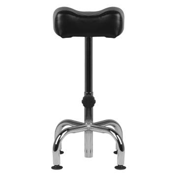 Pedicure Voetsteun AM-5012C Zwart – Verstelbaar 37–60 cm –, Ophalen of Verzenden, Nieuw