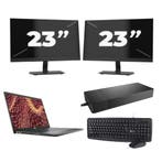 Dell Latitude 7430 -   i5-12e 16GB  - 256GB  + 2x 23 inch, Computers en Software, Windows Laptops, Qwerty, Verzenden, Refurbished