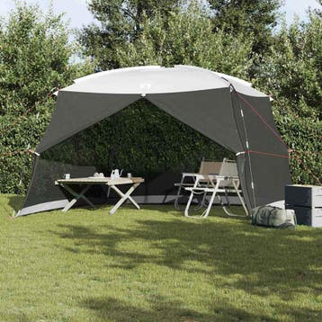 vidaXL Muskietentent 380 x 380 x 225 cm Polyester en, Caravans en Kamperen, Verzenden, Nieuw