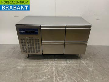 RVS Rubbens Vrieswerkbank 4 Laden 138 cm 230V Horeca, Ophalen of Verzenden, Gebruikt