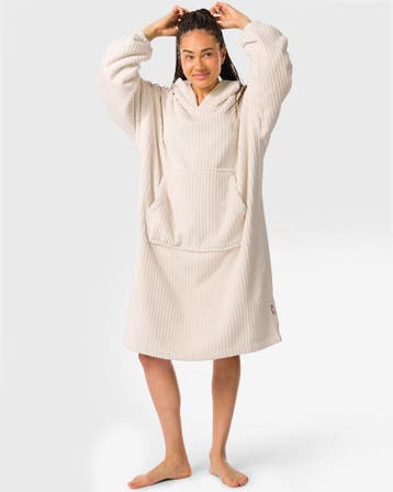 HEMA Dames snuggle hoodie teddy crème laag geprijsd, Verzenden, Nieuw