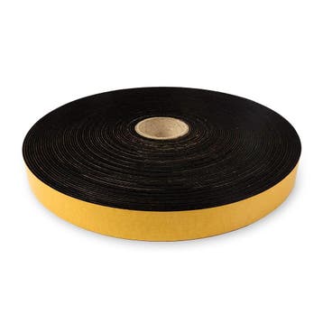 Zelfklevend Vilt / 20mm Plakvilt op Rol (5m) - Zwart - B...