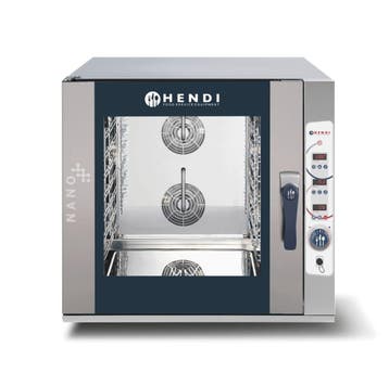 Hendi | Convectie Stoomoven Nano Digital 7x Gn1/1, Donkergri, Ophalen of Verzenden, Nieuw in verpakking