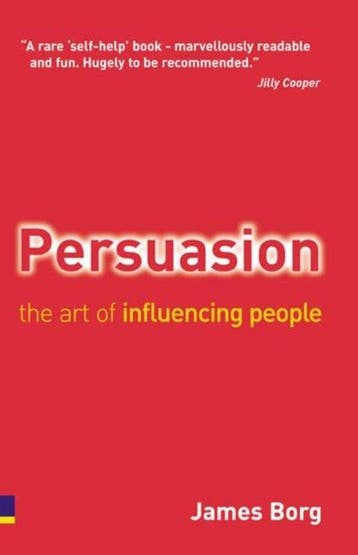 Persuasion - James Borg 9780273688389, Verzenden, Gelezen, James Borg
