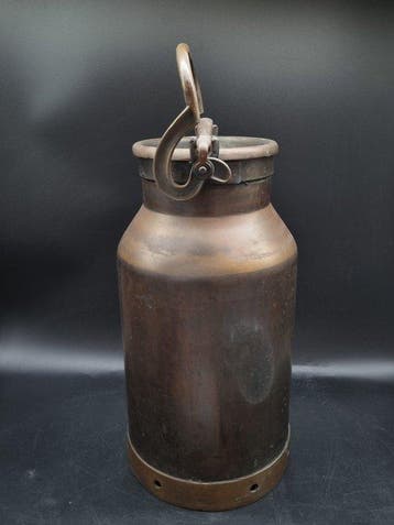 Kupfer-Milchkanne – Antike Transportkanne – Historische