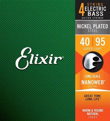 Elixir Nanoweb 14002 elektrisch bas .040, Muziek en Instrumenten, Verzenden, Nieuw