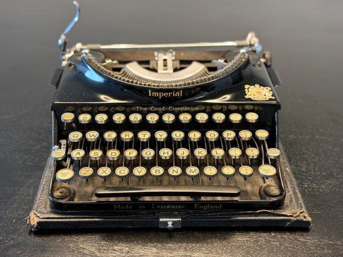 Imperial - The Good Companion - Typemachine - 1930-1940, Antiek en Kunst, Kunst | Designobjecten