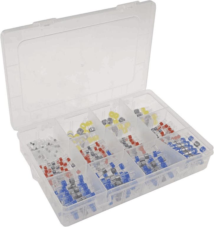 Soldeer krimpverbinders assortiment, 200 delig, Doe-het-zelf en Verbouw, Overige Doe-het-zelf en Verbouw, Ophalen of Verzenden