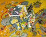 Charles Fazzino (1955) - Millennium 2000 Mirror, MEL, New