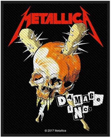 Metallica - Damage Inc. - patch officiële merchandise, Ophalen of Verzenden, Nieuw, Kleding