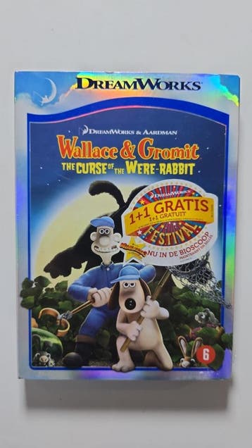 WALLACE & GROMIT THE CURSE OF THE WERE-RABBIT (IN SEAL), Verzenden, Gebruikt