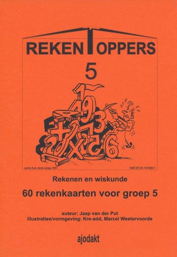 Ajodakt Rekentoppers set groep 5, Verzenden, Nieuw