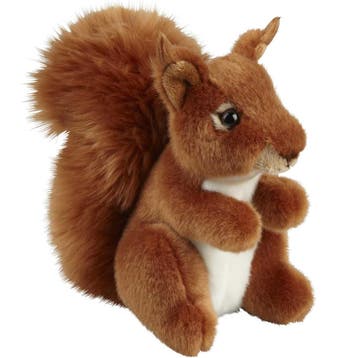 Ravensden rode eekhoorn knuffel - pluche - 18 cm, Verzenden, Nieuw
