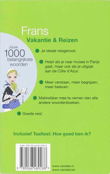 Frans / vakantie en reizen / Jouw 1000 belangrijkste woorden, Verzenden, Zo goed als nieuw, Van Dale