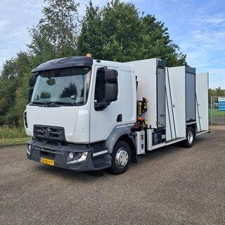 Resteelwagen, RENAULT, D 220 Euro 6, 2019, met FASSI F26A