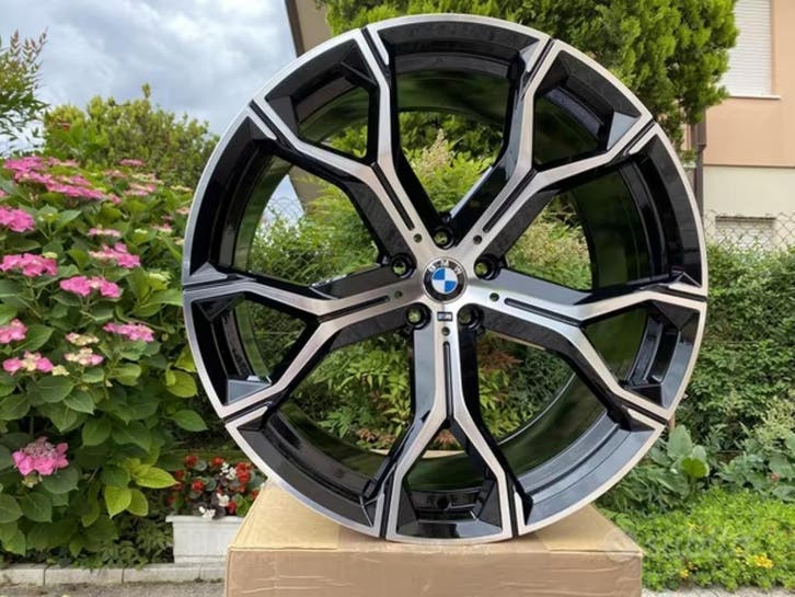 20 inch BMW 741M look velgen - X5 / X6 / X7 - 5 / 6 serie, Auto-onderdelen, Banden en Velgen, Velg(en), Nieuw, 12 maanden garantie